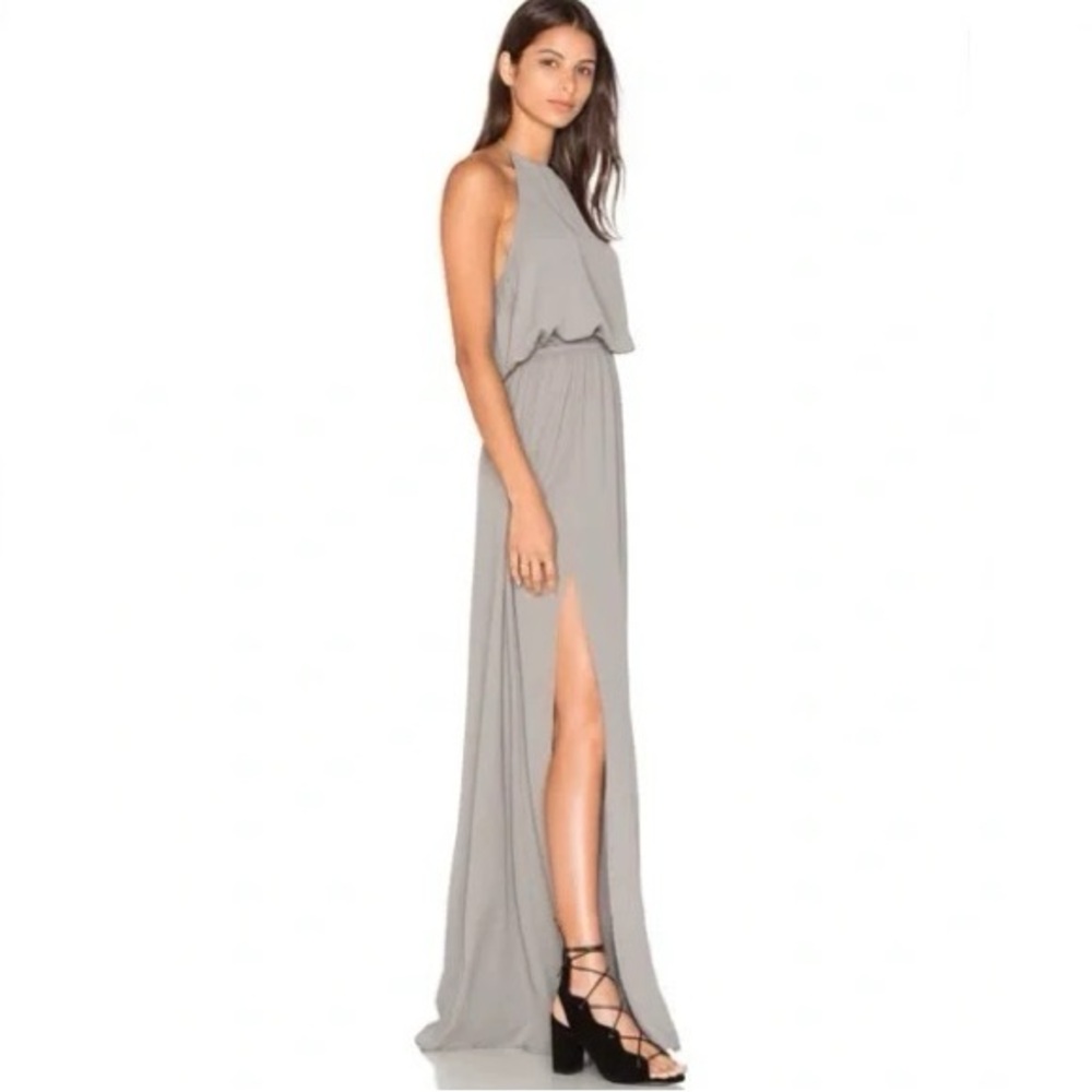 Show Me Your MuMu Gray Maxi Dress